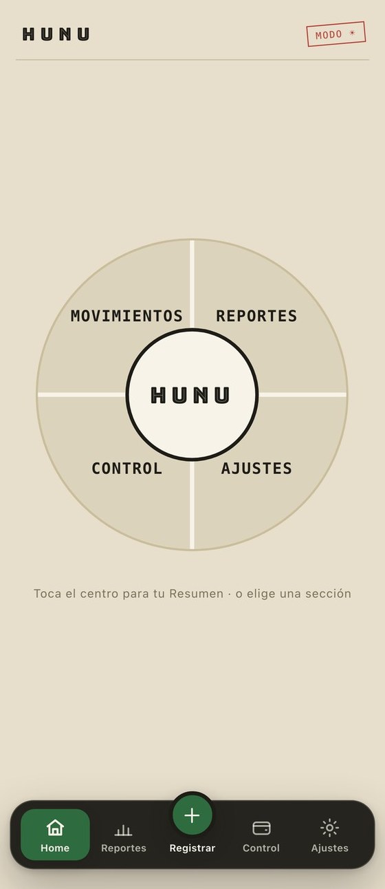 HUNU — Radial navigation